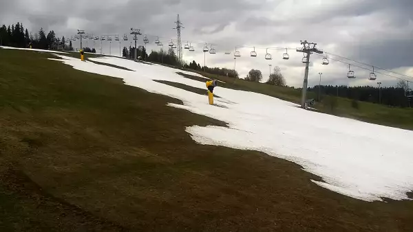 Widok z Kamery na stok KANIÓWKA w Białce Tatrzańskiej