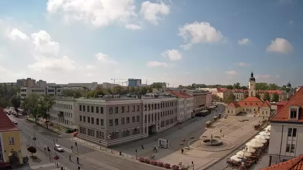 Kamera Białystok z widokiem na Rynek Kościuszki NOWOŚĆ