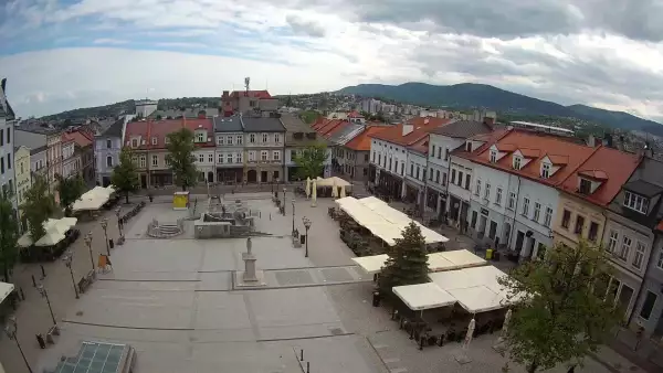 Bielsko-Biała kamera na Rynek Starego Miasta online NOWOŚĆ