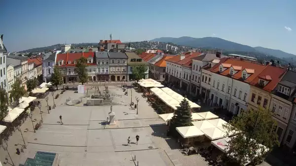 Bielsko-Biała kamera na Rynek Starego Miasta online NOWOŚĆ