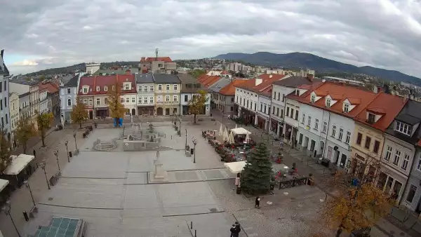 Bielsko-Biała kamera na Rynek Starego Miasta online NOWOŚĆ
