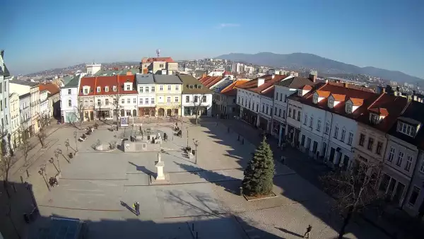 Bielsko-Biała kamera na Rynek Starego Miasta online NOWOŚĆ