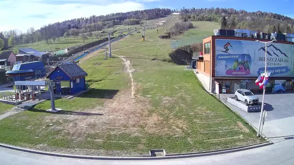 Bieszczad Ski - Wańkowa - widok na stok NOWOŚĆ