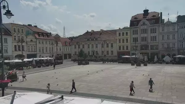 Widok z Kamery na Rynek w Bydgoszczy
