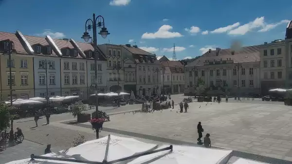 Widok z Kamery na Rynek w Bydgoszczy
