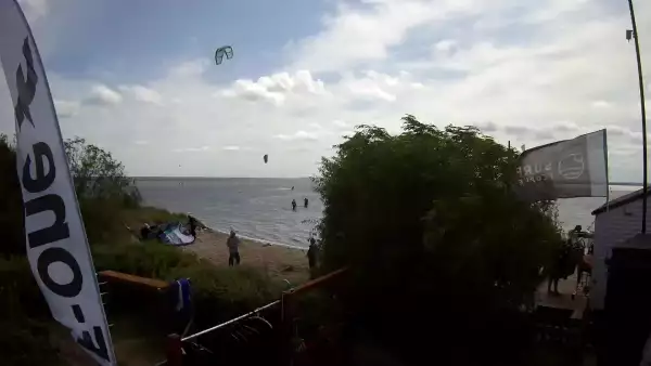 Widok z Kamery na Półwysep Helski Surf People