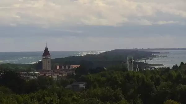 Obraz na morze z Chłapowa, kamera na żywo.