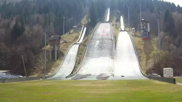 Pierwsze zawody odbyły się tu w 1937 roku, które zorganizował klub WKS Bielsko-Biała.