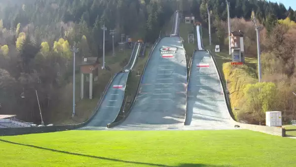 Pierwsze zawody odbyły się tu w 1937 roku, które zorganizował klub WKS Bielsko-Biała.