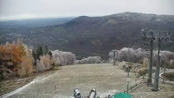 Widok z Kamery na stację narciarską CZANTORIA