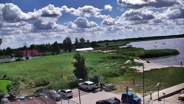 Dźwirzyno - Widok na Jezioro Resko Przymorskie na Żywo | Kamera Online