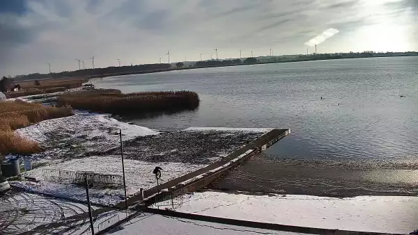 Dźwirzyno - Widok na Jezioro Resko Przymorskie na Żywo | Kamera Online