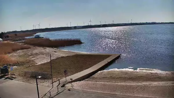 Dźwirzyno - Widok na Jezioro Resko Przymorskie na Żywo | Kamera Online