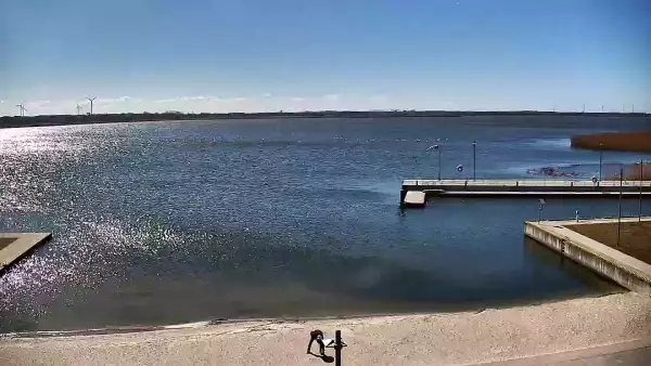 Dźwirzyno - Widok na Jezioro Resko Przymorskie na Żywo | Kamera Online