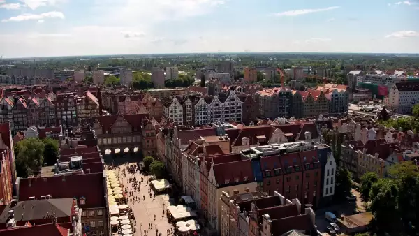 Gdańsk - widok na Długi Targ NOWOŚĆ