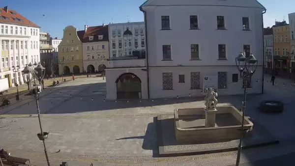 Ujęcie na przepiękne miasteczko - Gliwice.