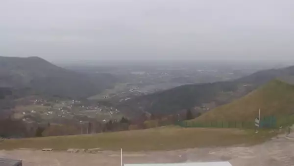 Góra Żar - widok ze szczytu Beskidu Małego