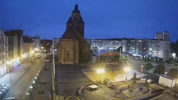 Widok z Kamery na Katedrę Gorzowską już online