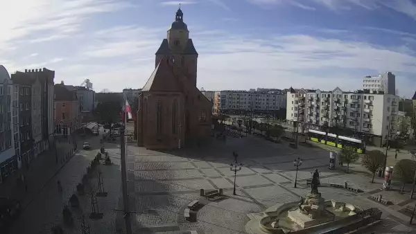 Widok z Kamery na Katedrę Gorzowską już online
