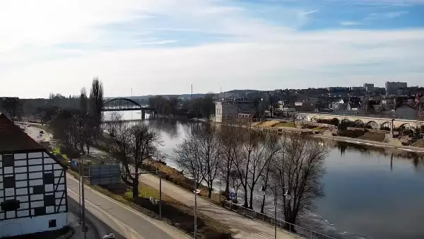 Widok panoramiczny z Kamery na miasto Gorzów Wielkopolski - NOWOŚĆ