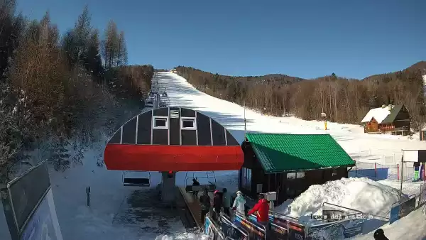 Jaworzyna Krynicka - widok na trasę nr 2 NOWOŚĆ