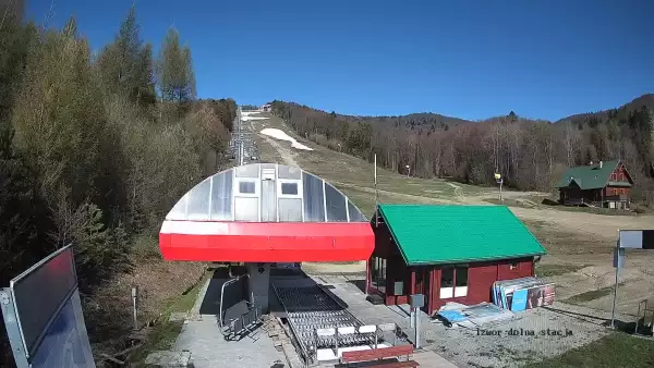 Jaworzyna Krynicka - widok na trasę nr 2 NOWOŚĆ