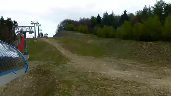 Jaworzyna Krynicka - widok na rodzinną trasę nr 7 NOWOŚĆ
