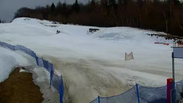 Jaworzyna Krynicka - widok na rodzinną trasę nr 7 NOWOŚĆ