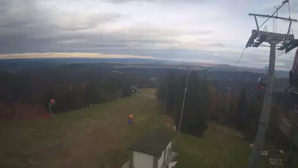 Obraz na żywo z Jaworzyny Krynickiej.