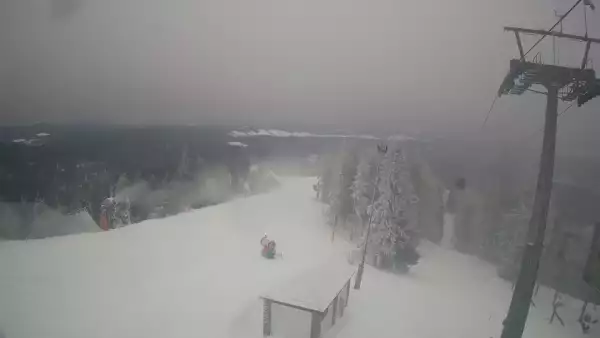 Obraz na żywo z Jaworzyny Krynickiej.