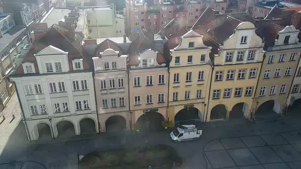 Widok z Kamery na panoramę miasta Jelenia Góra