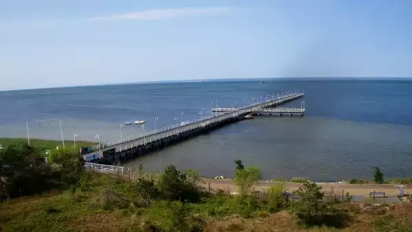 Widok na Promenadę i Molo w Juracie