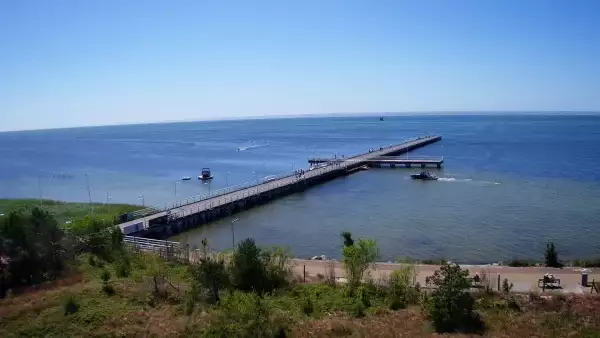 Widok na Promenadę i Molo w Juracie