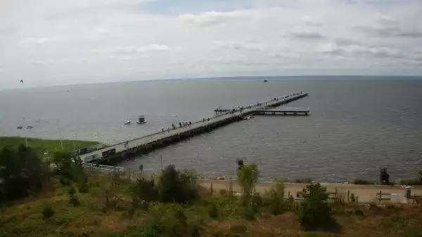 Widok na Promenadę i Molo w Juracie