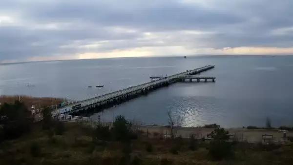 Widok na Promenadę i Molo w Juracie