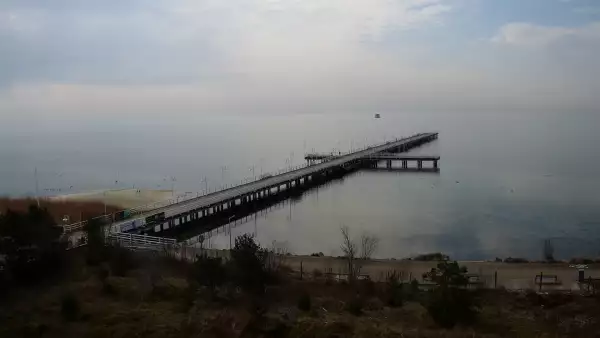 Widok na Promenadę i Molo w Juracie