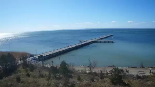 Widok na Promenadę i Molo w Juracie