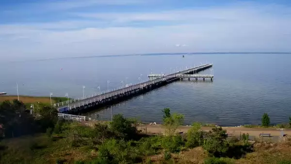 Widok na Promenadę i Molo w Juracie