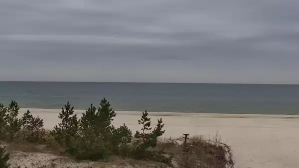 Obraz na żywo z plaży w Karwi