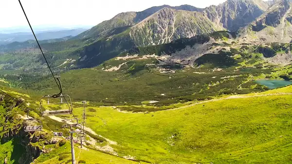 Hala Gąsienicowa w Tatrach z kamery na żywo.