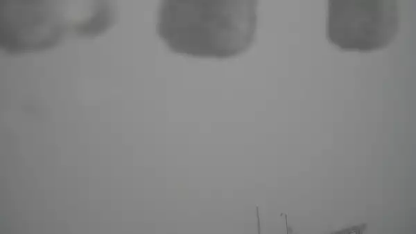 Kamera z Kasprowego Wierchu na czteroosobową kolejkę krzesełkową.