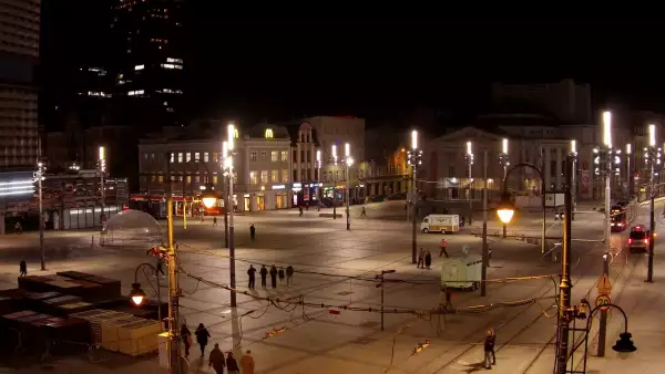 Widok na Rynek w Katowicach