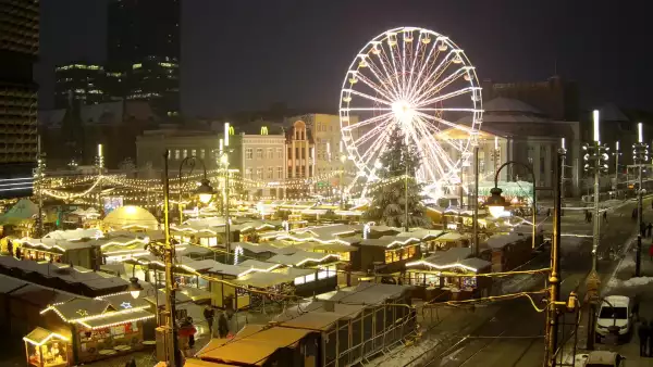 Widok na Rynek w Katowicach