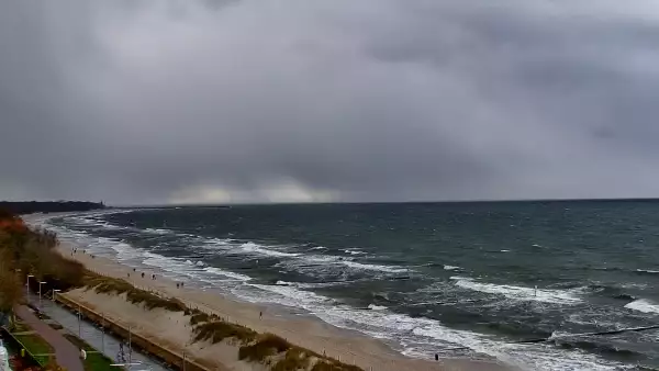 Kamera Kołobrzeg promenada, bulwar, plaża, morze