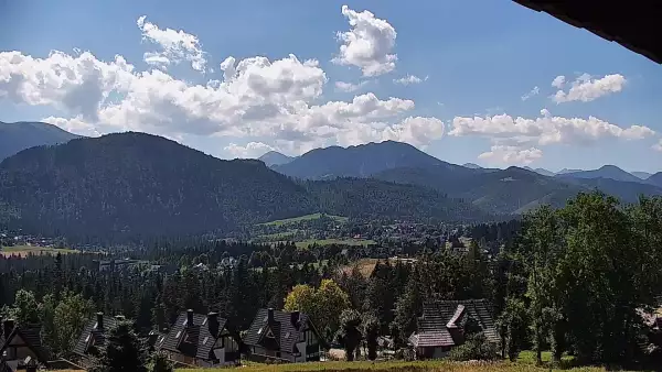 Kościelisko - panoramiczny widok na Tatry NOWOŚĆ