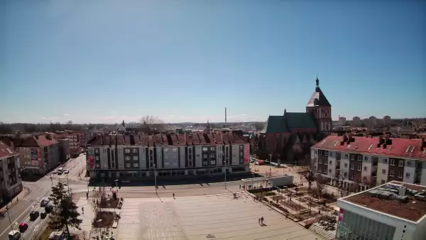 Widok na rynek w Koszalinie NOWOŚĆ