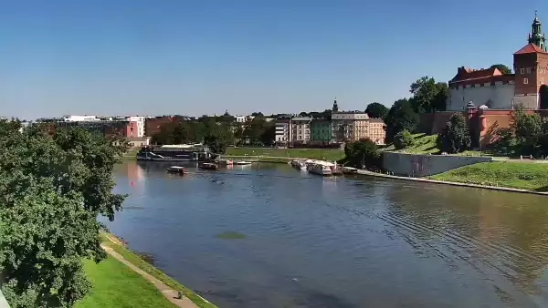 KRAKÓW - widok na Zamek Królewski na Wawelu NOWOŚĆ