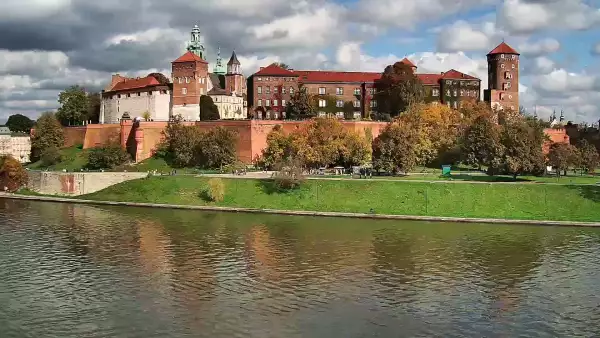 KRAKÓW - widok na Zamek Królewski na Wawelu NOWOŚĆ