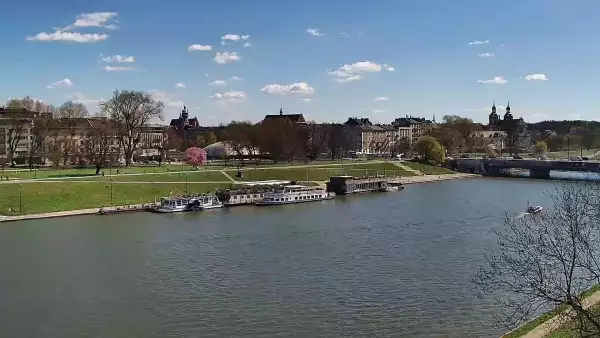 KRAKÓW - widok na Zamek Królewski na Wawelu NOWOŚĆ