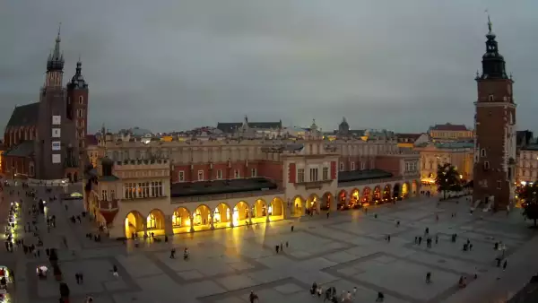 Kamera z widokiem na Rynek Główny